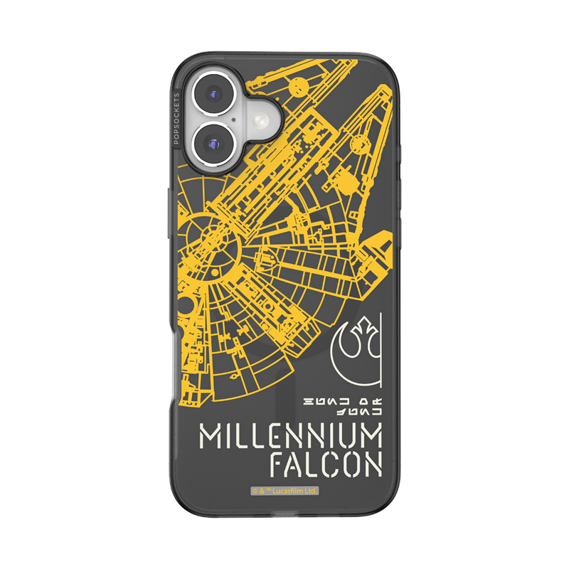 Millennium Falcon Spec — iPhone 16 Plus MagSafe Case image number 0